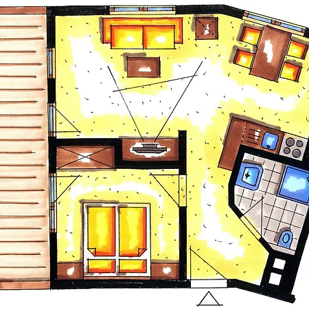 شقة Haus Veronika